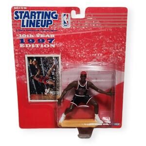 Starting Lineup NBA 10 Year 1997 Edition Dennis Rodman 4" Figure New Sealed